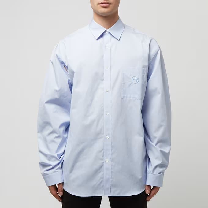 Striped Armhole Open Shirt 10