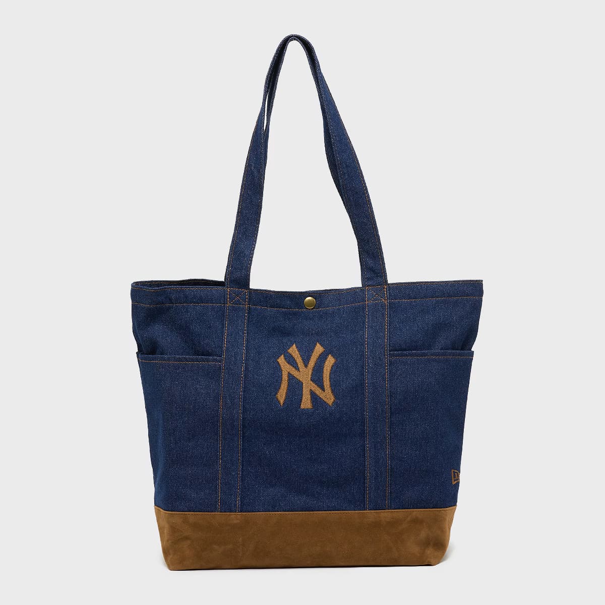 MLB New York Yankees Suede Denim Tote 24L by New Era