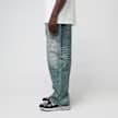 Fake Print Sta Loose Fit Denim Pants by A Bathing Ape