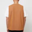 Work Zip Vest Canvas by Beams Plus