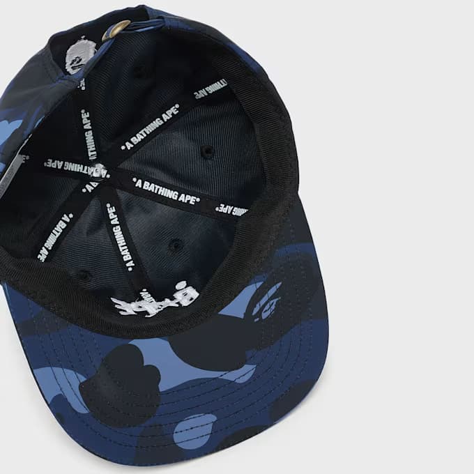 Color Camo Bape Sta Panel Cap 8